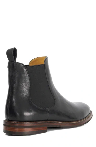 Dune London Maisen Plain Toe Chelsea Boot In Black