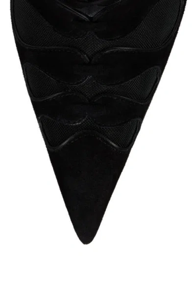 Christian Louboutin Circus Max Pointed Toe Bootie In Black