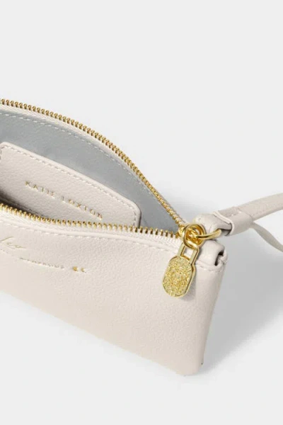 Katie Loxton Zodiac Wristlet Pouch In White