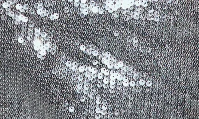 Mango Sequin Midi Skirt In Gray