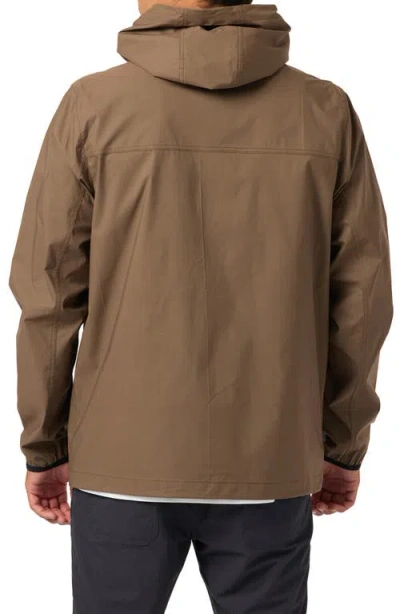 O'neill Trvlr Hooded Water Repellent Jacket In Multi