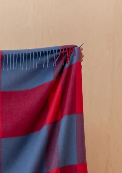Tbco Lambswool Check Throw Blanket In Multi