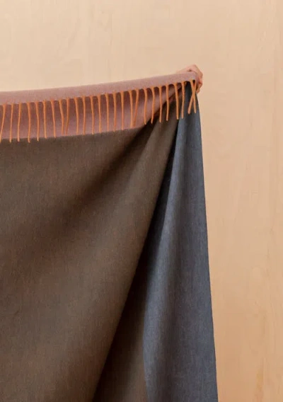 Tbco Lambswool Check Throw Blanket In Multi