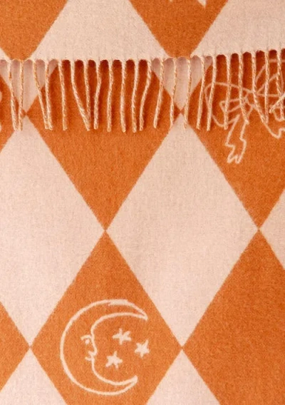 Tbco Lambswool Jacquard Baby Blanket In Multi