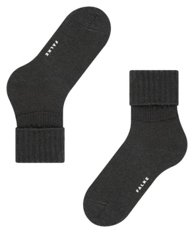 Falke Striggings Rib Boot Socks In Black