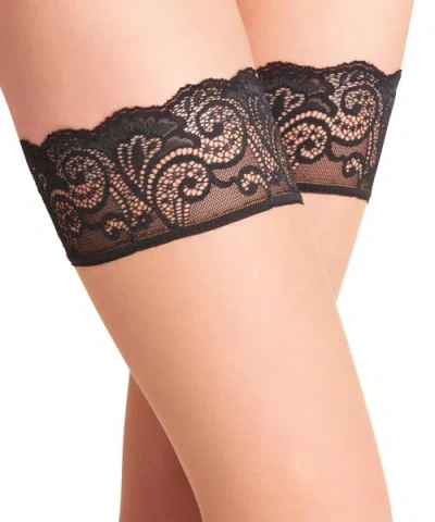 Falke Matt Deluxe 20 Denier Sheer Thigh Highs In Black