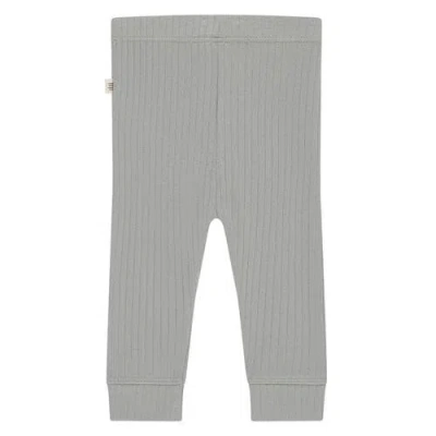 Babyface Ribbed Leggings In Gray