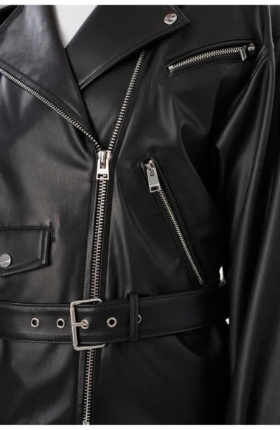 Lamarque Shelia | Faux Leather Biker Jacket In Multi