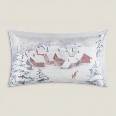 Togas Snowy Pillowcase In Gray