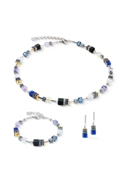 Coeur De Lion Geocube® Precious Motion Armband Blue Moon Bicolor In Multi