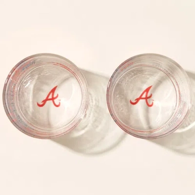 Uncommon Goods Mlb Stadiumscape Rocks Glasses In Transparent