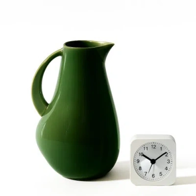 Gharyan Stoneware Kuduo Pitcher In Green