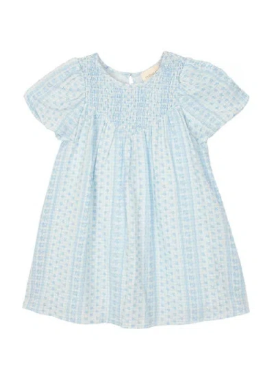 Mabel + Honey Dixie Dress In Blue