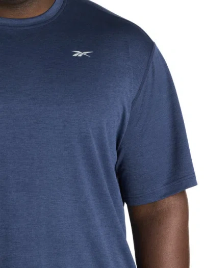 Reebok Performance Mesh T-shirt In Blue