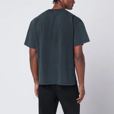 Brain Dead Faded Black Alien Tractor T-shirt In Multi