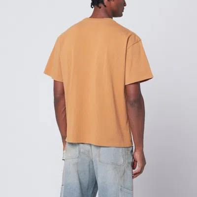 Brain Dead Cumin-coloured Information Age Occultism T-shirt In Brown