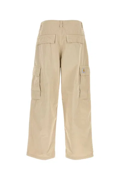 Carhartt Wip Beige Cotton Kade Cargo Pant In Neutral