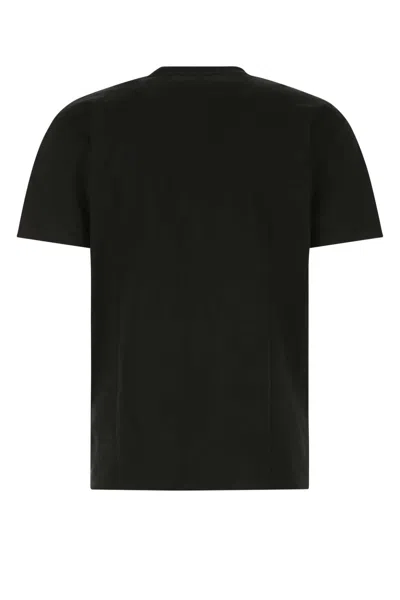 Carhartt American Script Embroidered Logo T-shirt In Black