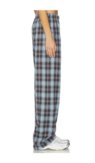 The Mayfair Group On Cloud Nine Wide Leg Plaid Pants In Multi