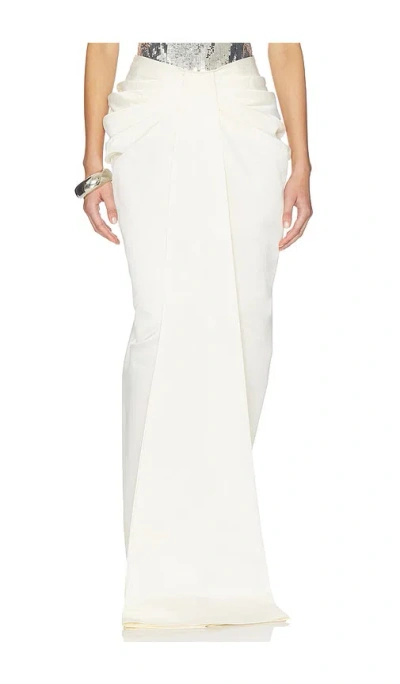 垂褶兜帽式半身裙