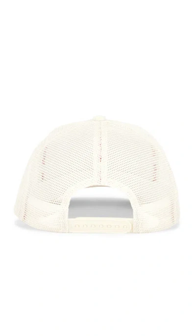Boys Lie Distressed Corduroy Trucker Hat In White