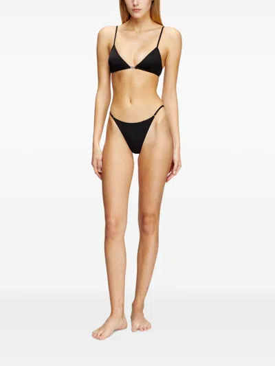 Diesel Triangle Bra In Black
