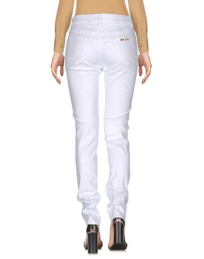Shop Just Cavalli Casual Pants In White