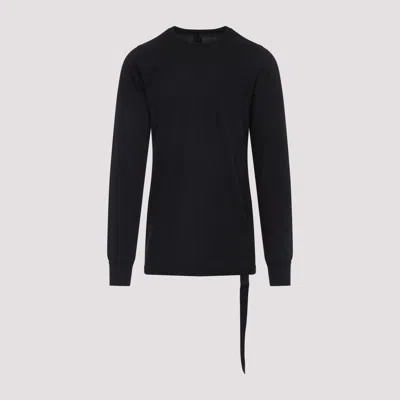 Drkshdw Black Cotton T-shirts In Black