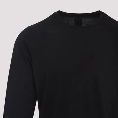 Drkshdw Black Cotton T-shirts In Black