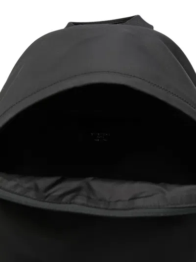Givenchy Blak Canvas Backpack In Black