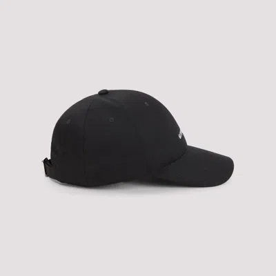Givenchy Round Visor Cap With Embroidered Logo In Black