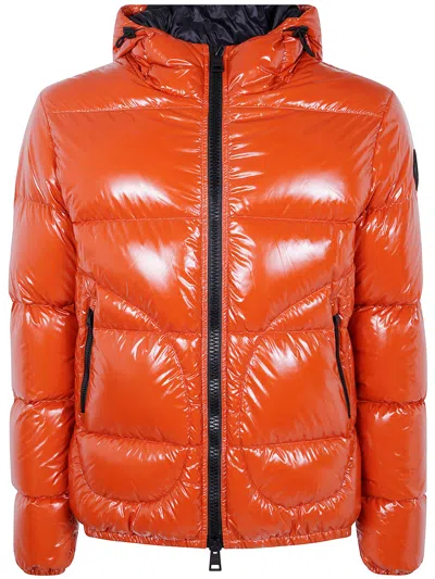 Herno Gloss Bomber In Orange
