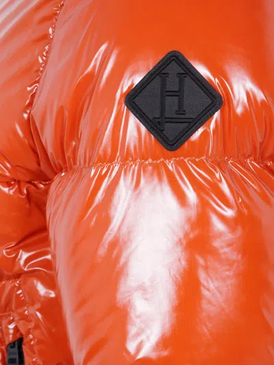 Herno Gloss Bomber In Orange