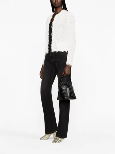 Iro Shavani Cotton Jacket In White