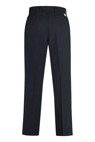 Department Five Department 5 E-motion Wool Blend Trousers In Blue
