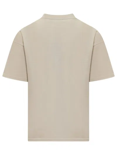Represent Cotton T-shirt With Graphic Print In Neutral