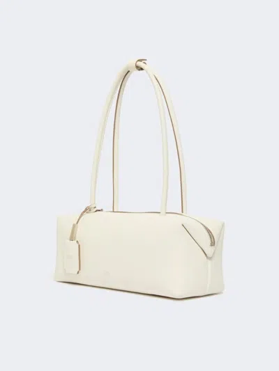 Max Mara Top-handle Zip-fastening Shoulder Bag In Neutral