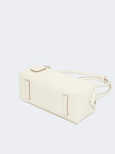 Max Mara Top-handle Zip-fastening Shoulder Bag In Neutral