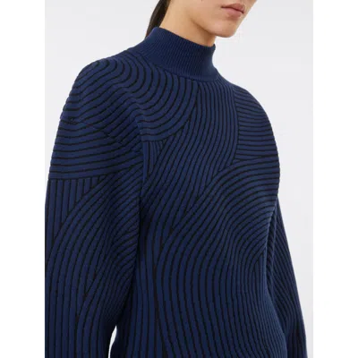 Sportmax Max Mara  Febo Sweater Navy In Blue