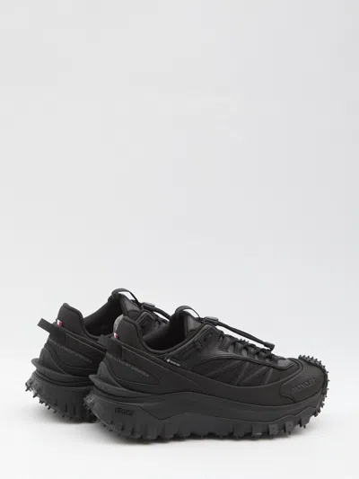 Moncler Trailgrip Gtx Polyamide Sneakers Chunky Sole In Black