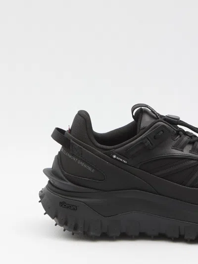 Moncler Trailgrip Gtx Polyamide Sneakers Chunky Sole In Black
