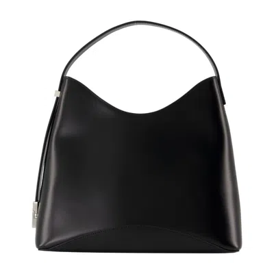 Osoi Egg Shoulder Bag In Black