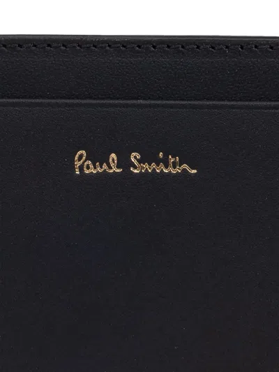 Paul Smith Men Wallet Cc Case In Red
