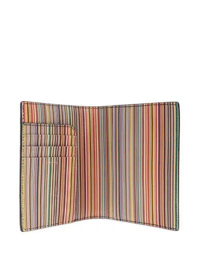 Paul Smith Men Wallet Passprt Holdr In Pink