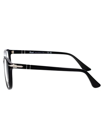 Persol Black Acetate Optical Glasses In Black
