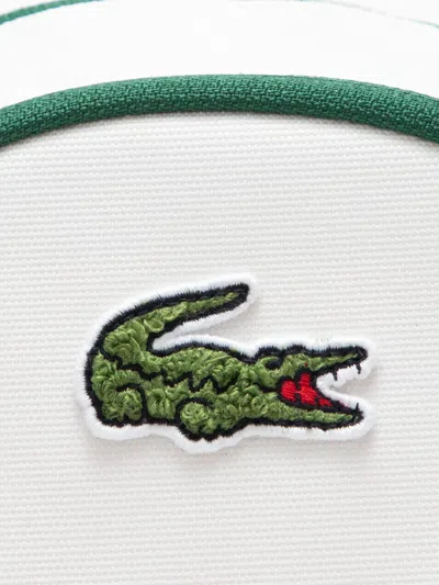 Lacoste Kids Logo Mini Backpack In White