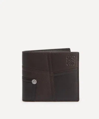 Loewe Mens Panta Bifold Wallet In Brown
