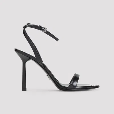 Prada Stylish Pointed Toe Sandals For Women In Black