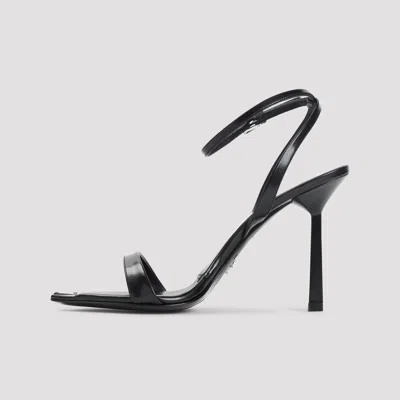 Prada Stylish Pointed Toe Sandals For Women In Black