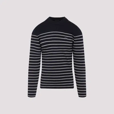Prada Embroidered Wool Sweater In Multi